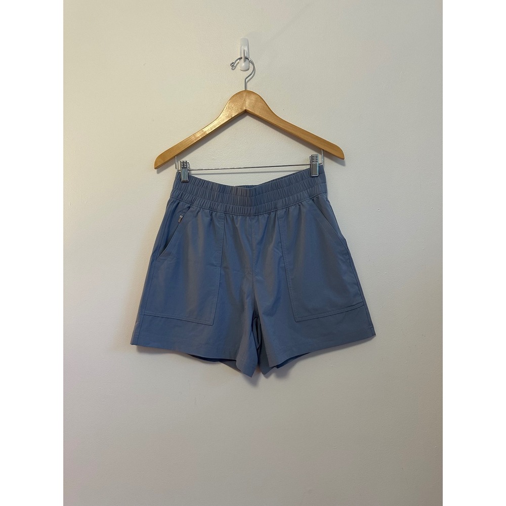 Athleta Trekkie North Hiking Shorts in Blue | Size Small